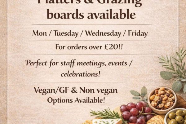 New Grazing Platters & Sharing Boards Now Available at Fuzion Food & Mood